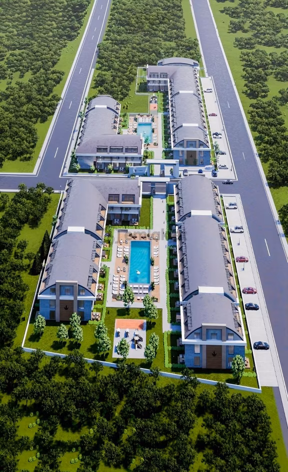 Ormanın İçinde Teraslı 2+1 / Villa Konseptinde, Huzurlu Yaşam 2