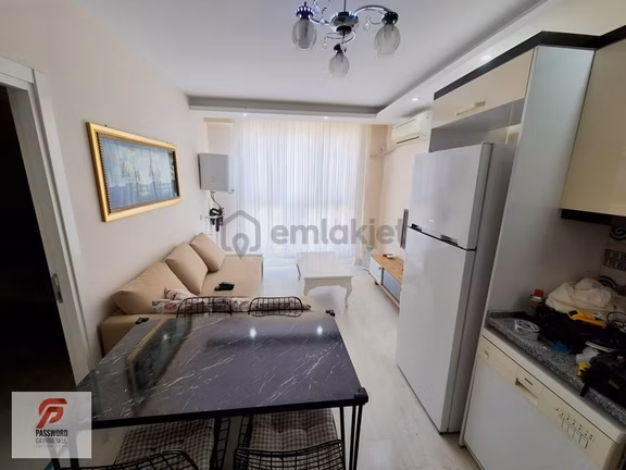 Bayraklı Şehir Hastanesi Yakını Eşyalı 1+1 Kiralık Daire 2