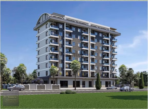 Alanya Payallar Fırsat Son 1 Daire 1+1 Deniz Manzaralı 1