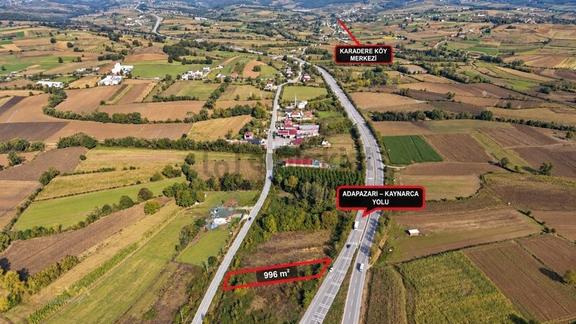 Adapazarı Karadere Mah. Ana Yola Cephe 997 M2 Satılık Tarla 1
