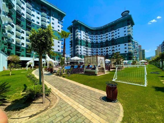 Alanya Mahmutlarda Kiralık 1+1 Otel Konseptinde Lüks Daire 1
