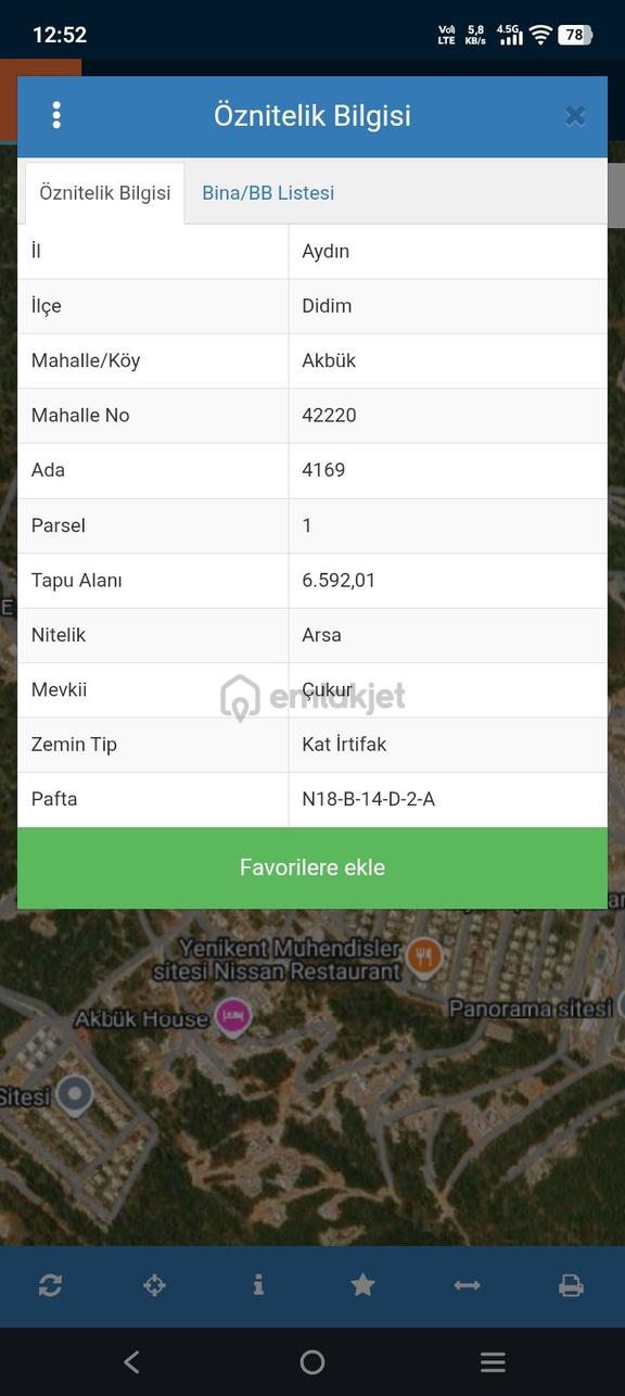 Didim Akbük Realtyword Doğa Gayrimenkulden 1