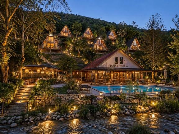 Bungalov Tesis Butik Otel Projesi İçin Uygun 24 Dönüm Fırsat 1