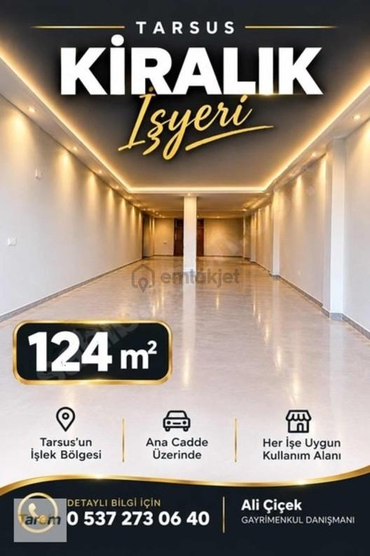 Tarsusun Prestijli Konumunda Kiralık İş Yeri! 1