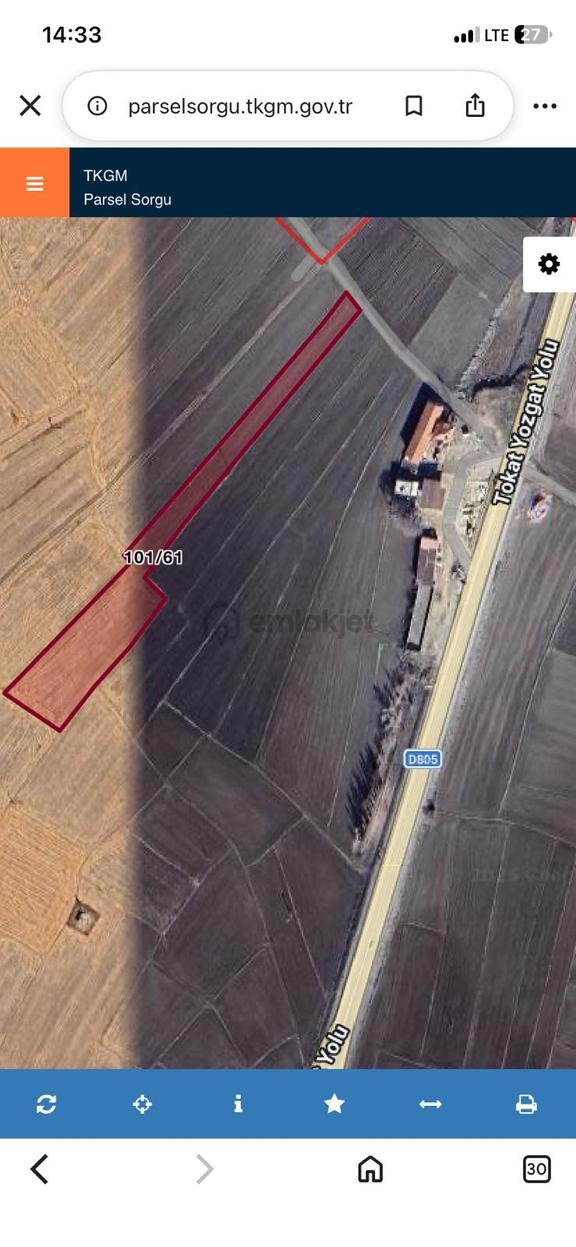 Sorgun Çiğdemli Duralidayılı'da Satılık 7932 M² Geniş Tarla 1