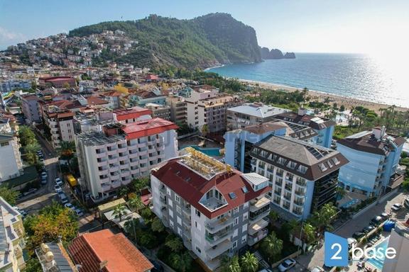 Kleopatra Sultan Denize 2. Bina Havuz Asansör 125 M2 2+1 Eşyalı 1