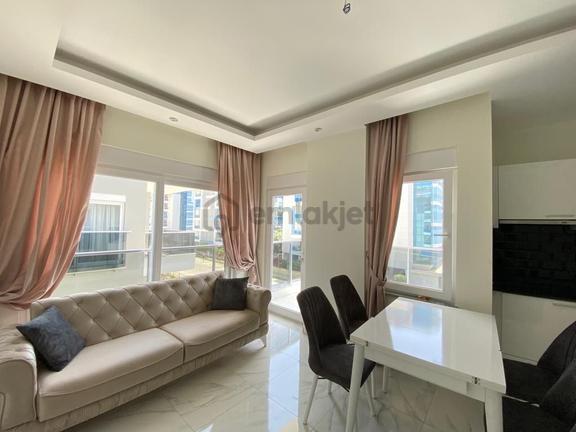 Alanya Kestel'de Yeni Aktiviteli Sitede Eşyalı 1+1 Daire 1