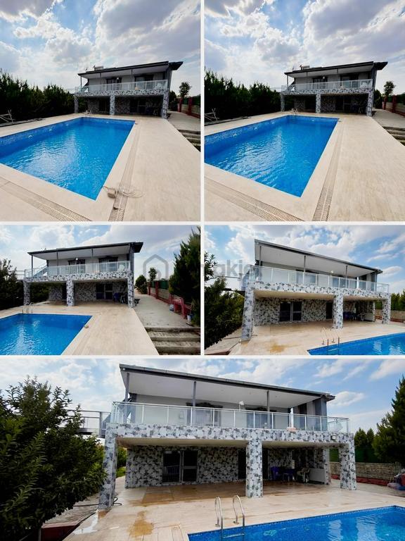 Gaziantep Oğuzeli İnönü Mevkiinde | Havuzlu 2 Katlı Bağ Evi 2
