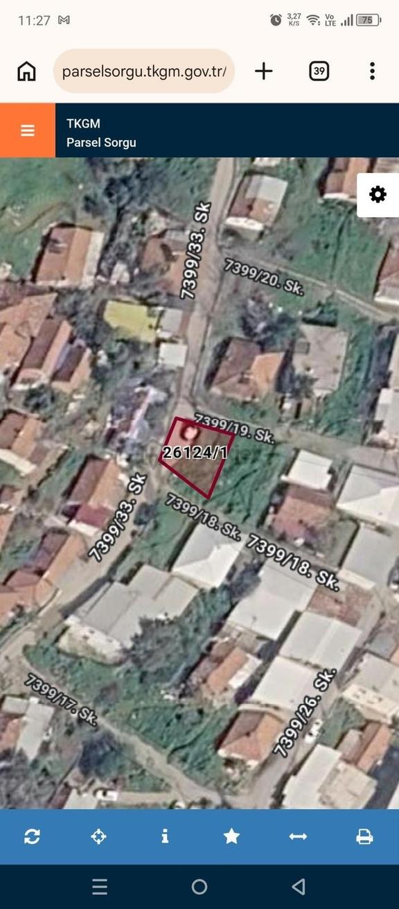 Bayraklı Onur Mah. İmara Yakın 3 Cephe Köşe Parsel Arsa 2
