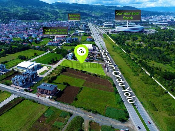 Tekkeköy 9.285 M² Ticari İmarlı Kiralık Arsa 1