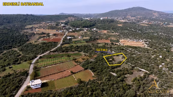 Erdemli Batısandasl Mah Satılık 507 M2 Parsel 1