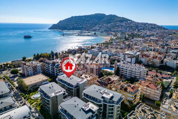 Alanya Güllerpınarı’nda Kiralık Deniz Manzaralı 2+1 Dubleks 2