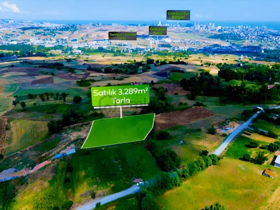 Uzgur Mah. Değirmenbaşı Toybelen Karşısı 3.289 M² Manzaralı Arsa 1