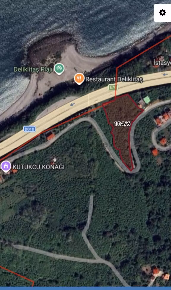Görele Karaburun Delikli Taş Plaj Karşısı Satılık Arazi 1