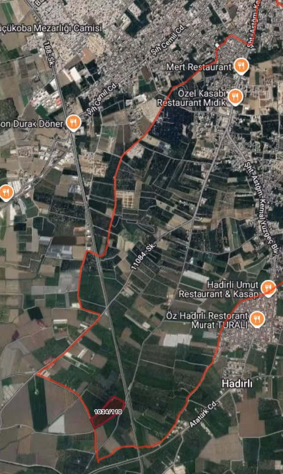 İmar'dan Mıdık'ta 63 Dönüm Tek Tapu Satılık Bahçe 2