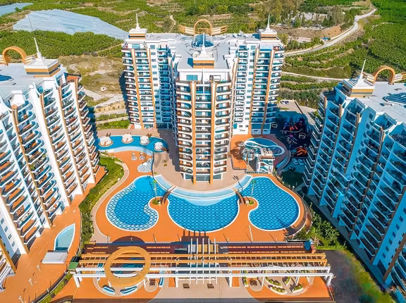Azura Park 1+1 Eşyalı Daire - Geniş Sosyal Olanaklı Site 1