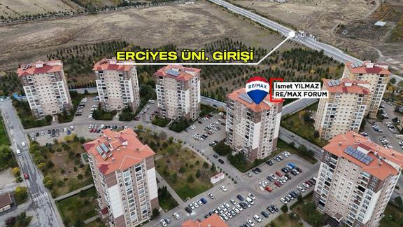 Talas Yenidoğan Erciyes Üniversitesi Toki Küme Evlerde Satılık 3+1 Daire 1