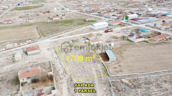 Konya Cihanbeyli Taşpınar-yeniyayla Mahallesi'nde 1.709 M² Müstakil Tapulu Arsa – Yatırım İçin Kaçır 1