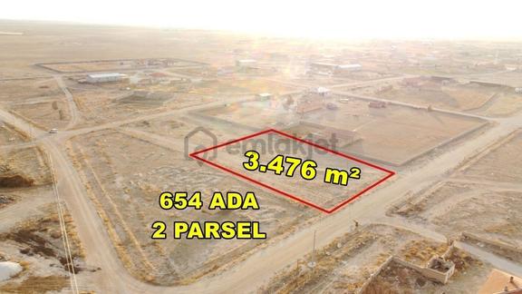 Konya Cihanbeyli Taşpınar-yeniyayla 3.476 M² İmarlı Arsa 1