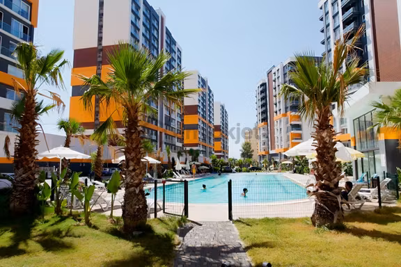 Antalya Kepez Ekpa 1207 Sitesin De Lüks Eşyalı Kiralık 1+1 Daire 1