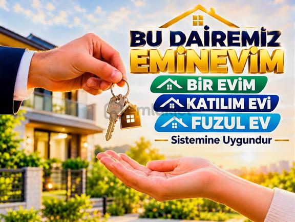 Güven'den Eminevime Uygun!! Kapalı Otoparklı,teraslı 3+1 Daire 2