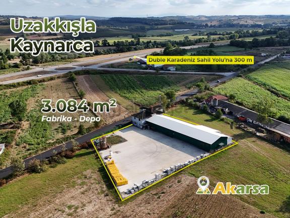 Kaynarca'da 2174 M2 Fabrika-depo Arsası + 2 Katlı Ev 2