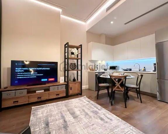 Gayrettepe De 1+1 Kiralık Eşyalı Daire 1