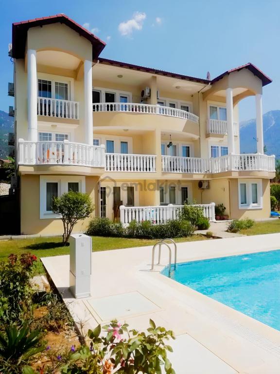 Fethiye Ölüdeniz Hisarönünde Satılık Havuzlu Eşyalı Dublex Daire 1