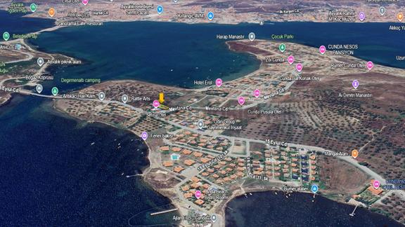 Ayvalık Cunda Satılık 421 M² Yola Sıfır Zeytinlik 2
