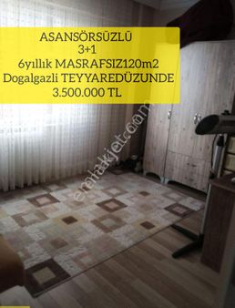 (13 )asansörsūzlū 3+1 6yıllık Masrafsız120m2 Dogalgazli Teyyaredùzun