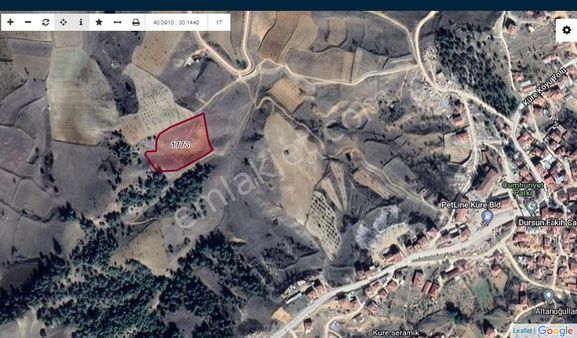 Köye Yakın Ulaşımı Kolay 6 Dönüm Tarla