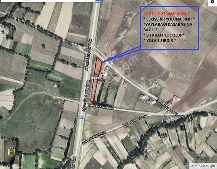 Afyon Üçok Emlaktan Eskişehir Yol Üzerinde Fırsat Yola Sıfr Arsa