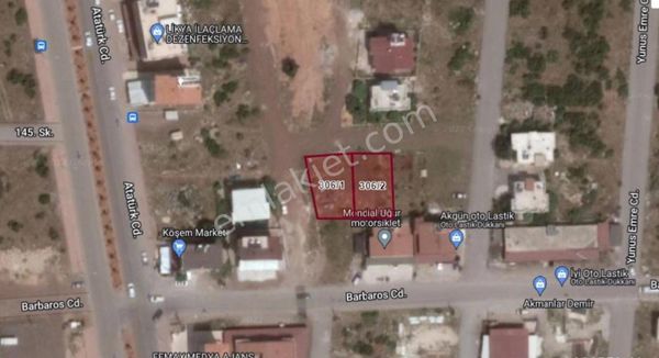 Döşemealtı Yeniköy'de Yanyana Satılık İki Arsa