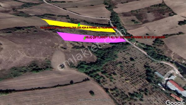 Yalova Kılıç Köyde 6.187 M Kare Tarla