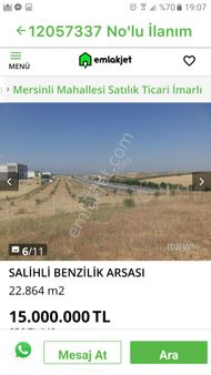 Benzinlik Arsasi Hisse Salihli