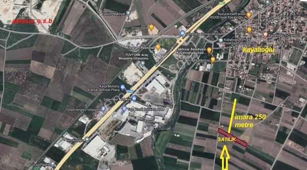 Kayalıoğlu Mah İmar Yakını Yatırımlık Arazi 7 Dönüm (emin'den)