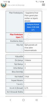 3 Kat İmarlı Sakarya Kocaalide Satılık Kelepir Fiyata