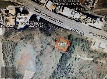 Çerkezköy Veliköy Yola 2.parsel Ticari İmarlı Satılık Arsa