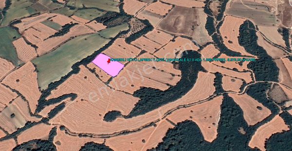 Lapseki Kangırlı Da Full Boğaz Ve Köprü Manzaralı 8.975 M Kare Tarla