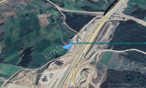 Lapseki Suluca Full Boğaz Ve Köprü Manzaralı 2.244 M Kare Tarla