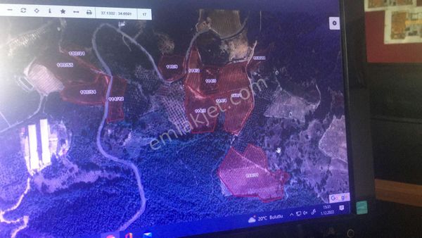 Çerçi Emlak'tan Çamlıyayla ( Körmenlik/belçınar) Satılık Bahçe