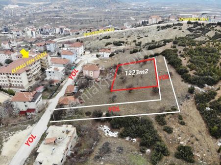 Antalya Elmalı Merkezde Fen Lisesi Arkası 3 Kata İmarlı 9 Daire Planı Oturan 1223m2 Satılık Arsa