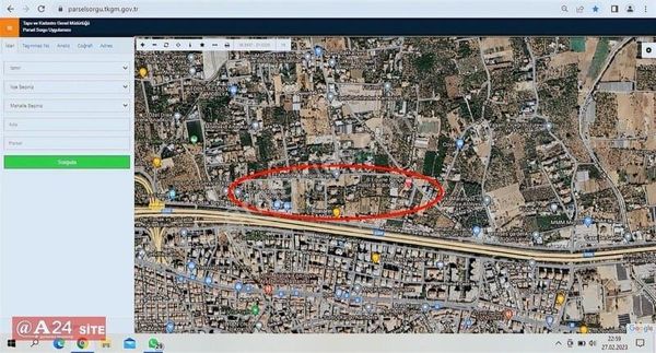 A24site Emlak Satılık Narlıdere Sahilevlerinde Malikane Arazisi