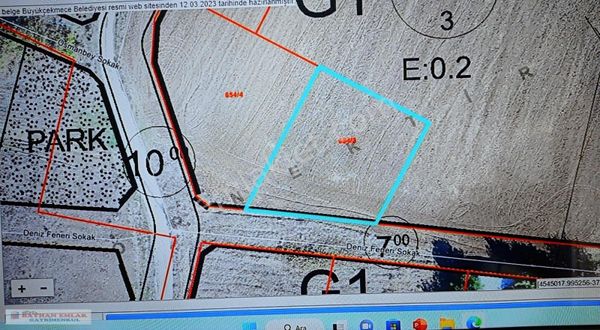 Satılık İmarlı İfrazlı 600 M2 Arsa Anayola 50 Metre Mesafede