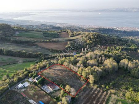 Kocaeli Karamürsel Pazarköy Deniz & Köprü Manzaralı İmarlı Satılık Tarla 3819 M2