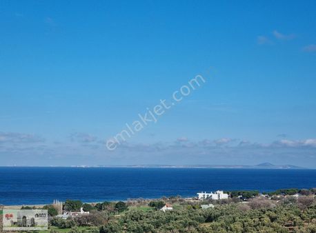 Ayvacık Kösedere Köyünde 9850 M2 Ada Ve Deniz Manzaralı Tarla
