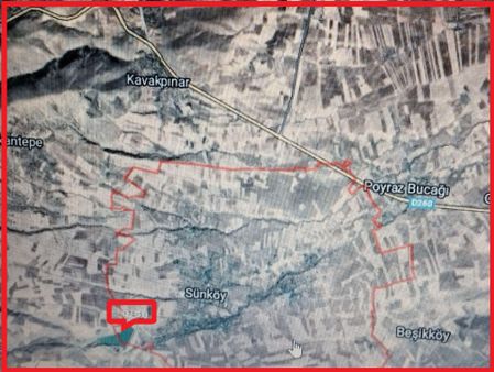 Alihan G.m.den Sün- Yolu Mevcut Göle Çok Yakın Satılık Tarla