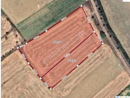 Konya Seydişehir Taşagıl Mah. Satılık Sulu Tarla 5283 M2 Yeni Tünel Yolu Yakını İki Parça