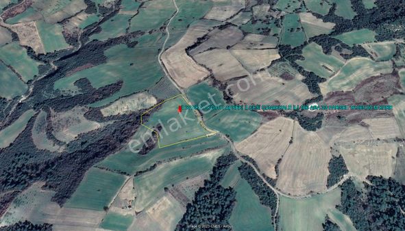 Lapseki İlyasköy'de 16.065 M Kare Kadastrol Yola Cephe Tarla