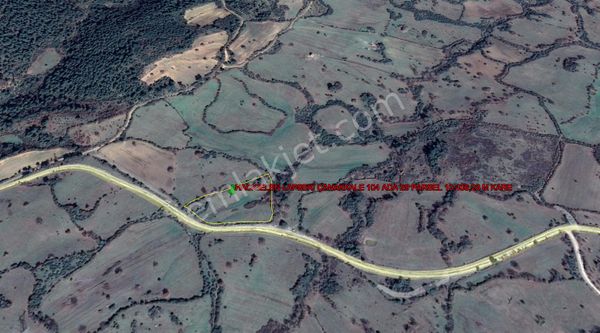 Lapseki Hacıgelen Köy Asfaltına Cephe 10.406,23 M Kare Tarla